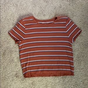 American Eagle Stripped Top